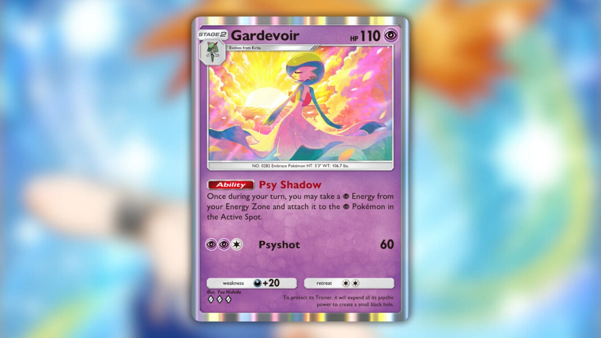 Gardevoir as seen in the game (Image via The Pokemon Company)